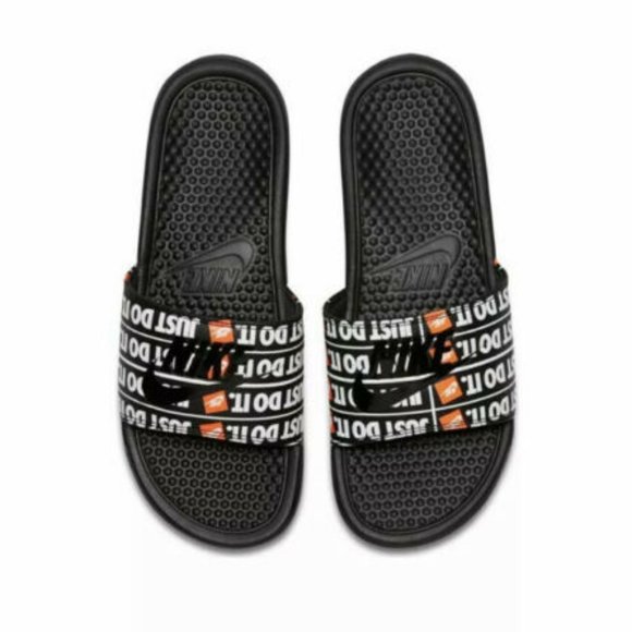 nike benassi just do it print slides